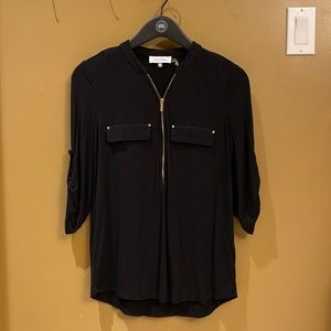 Calvin Klein black blouse